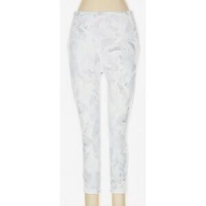 Lululemon Pants Womens 6 Jasmine White Multi Breezy Dot Crop Leggings